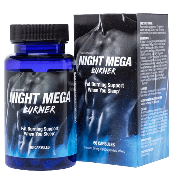 Night Mega Burner: l'integratore brucia grassi notturno per dimagrire e migliorare il sonno.